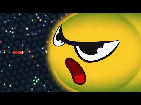 Slither.io 1 Tiny Troll Snake vs Giant Snakes Epic Slitherio Gameplay!