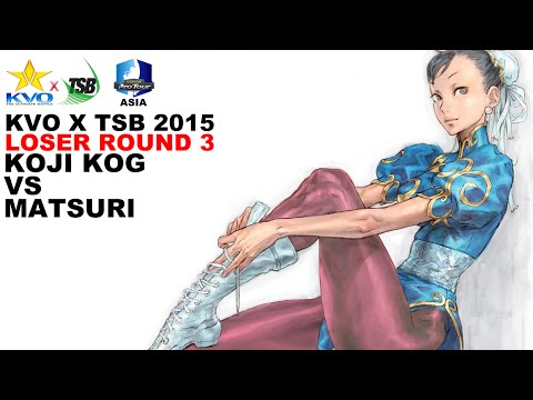 KVO2015 - Losers Round 3 : KOG vs Matsuri