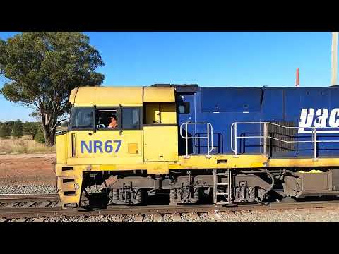 NR67 LE to 2YN2 at Goobang Junction East NSW.   Tue 07th Feb 2023
