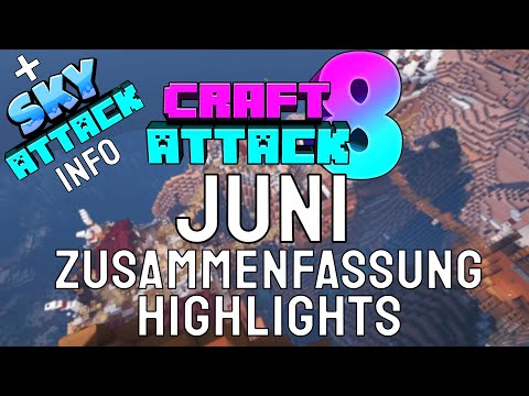Craft Attack 8 Komplette Juni ZUSAMMENFASSUNG - Jeder Teilnehmer| Von Fan für Fans | Urutox
