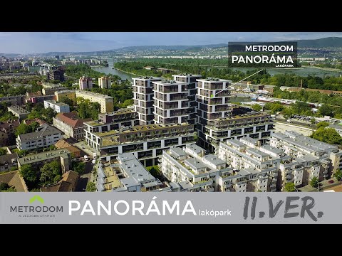 Metrodom - PANORÁMA lakópark Image Video SHORT - 4K