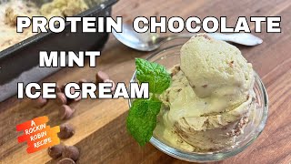 Protein Mint Chip Ice Cream: A delicious and healthy treat