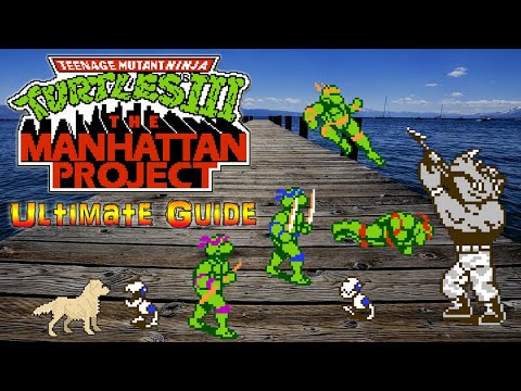 #TMNT Teenage Mutant Ninja Turtles III: The Manhattan Project NES - ULTIMATE GUIDE - ALL Bosses!