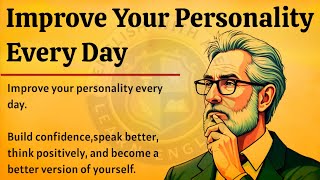 How to Improve Your Personality Every Day | Build Confidence, Character, And Positive Energy