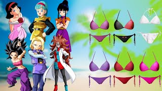 Dragon Ball Female Characters ♀️ Bikini 👙 MOD 😘