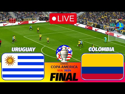 URUGUAY vs COLOMBIA - 2024 Copa America Final Match | Full Match All Goals | Live ⚽ Match Highlights