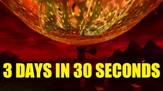 Video Game Art: Majora's Mask 3D Time-lapse, Moon Close Up