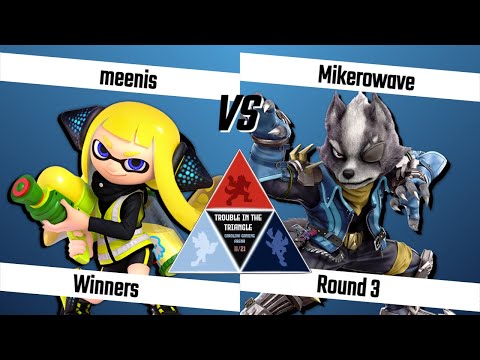 Trouble iN the Triangle (TNT) Winners Round 3 - meenis (Inkling) vs Mikerowave (Wolf) SSBU