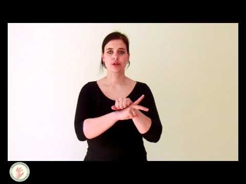 Babyzeichen für "Schnecke" | Babygebärden (DGS) Zauberhafte Babyhände