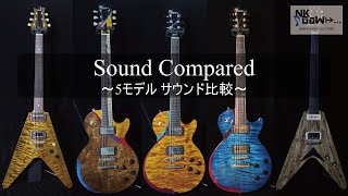 Video thumbnail for 【Demo】NAKAGAWA GUITARS Sound Comparison / 5本のモデル比較動画【For Sale】 by NAKAGAWA GUITARS