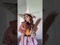 Making a witch hat for my costume! Sewing witch Halloween costume DIY #sewing #diydress #witch