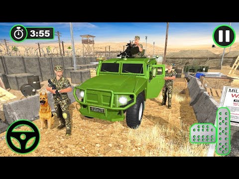 US Army Vehicles Transport Truck Simulator - Android Gameplay