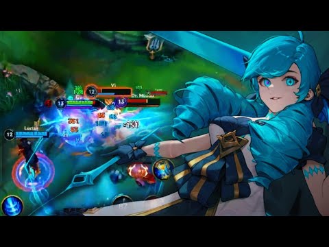 GWEN BARON LANE GAMEPLAY IN SEASON 7 | WILDRIFT