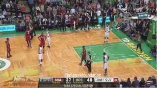 Lebron James Alley-Oop Dunk over Jason Terry (HD)
