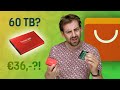 Een externe ssd van 60TB voor 35 euro? - Het kan (niet) op AliExpress