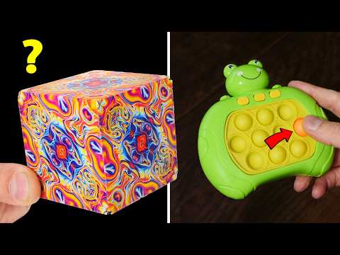 10 Puzzles to Boost You Brain! - Fidget Toys Compilation