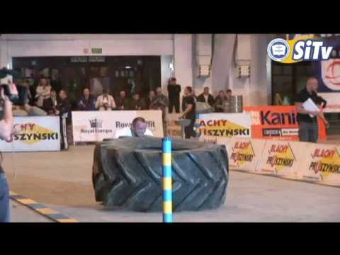 Mariusz Pudzianowski - kontuzja podczas Pojedynku Gigantów SITV [ sitv.pl / www.sitv.pl ]