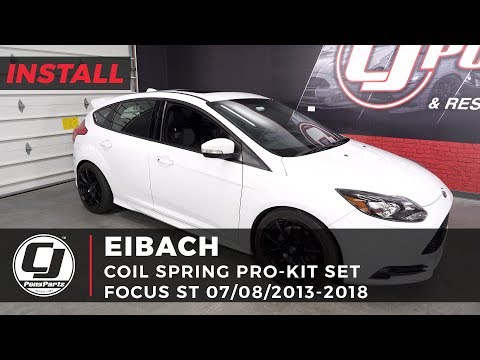 Focus ST Install: Set of Eibach Pro-Kit Coil Springs