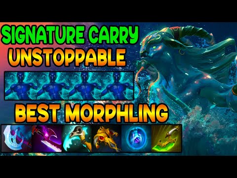 SIGNATURE CARRY - UNSTOPPABLE MORPHLING - INTENSE TEAM FIGHT - DOTA 2 GAMEPLAY