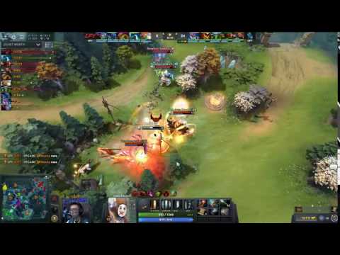 ▶️Newbee.kpii kills LFY.inflame!  Newbee.kpii playing Axe LGD.Forever Young vs Newbee at The Interna