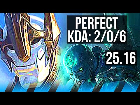 GALIO vs RYZE (MID) | 2/0/6 | KR Master | 25.16