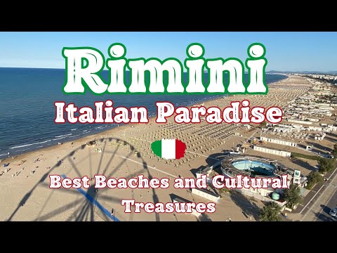 Rimini, Italian Paradise. Best Beaches and Cultural Treasures, Travel Guide & CityWalkingTour.