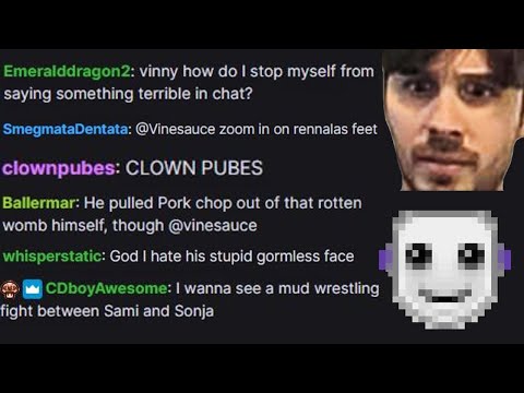 [Vinesauce] Vinny Reads Unhinged Chat Messages #1