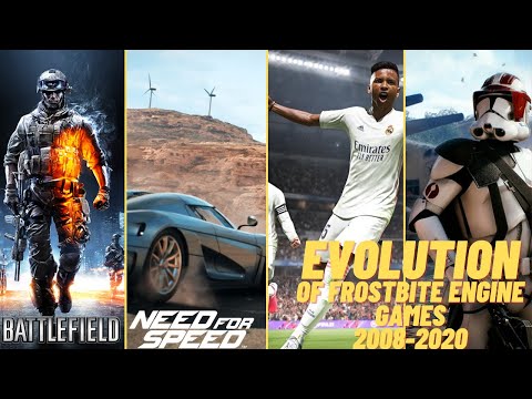Evolution of Frostbite Engine Games 2008-2020