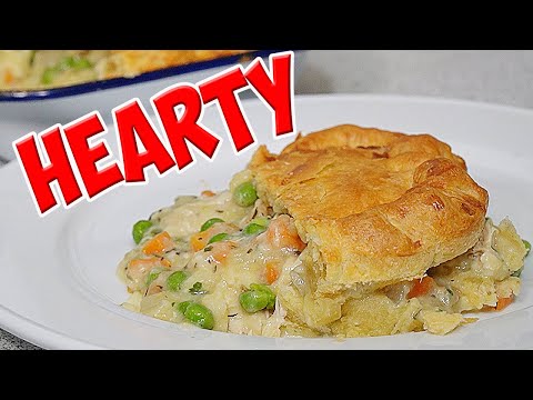 Cream of Chicken and Veg Pie – POT PIE In The Air Fryer