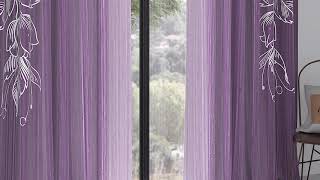 Комплект штор «Локевирс (фиолетовый)» — видео о товаре
