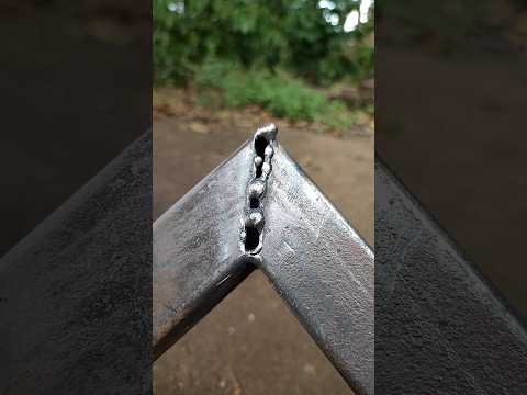 Don't confuse welding techniques for thin metal and thick metal