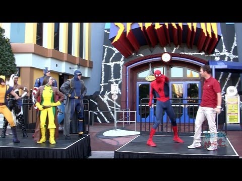 Enhanced Spider-Man ride reopening moment at Universal Orlando Islands of Adventure