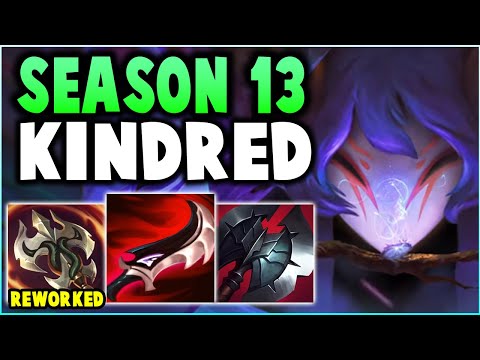 Season 13 Ravenous Kindred Is So Broken! Melt Everyone And Perma Heal To Full! (AD Mejais Item?)