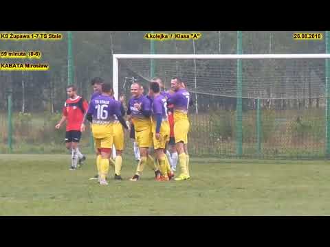 KS Żupawa - TS Stale (0-6 Kabata Mirosław) 26.08.2018 / Klasa "A"