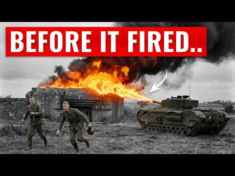 What Panicked German Troops Did Before Canadian Flame Weapons Ever Fired