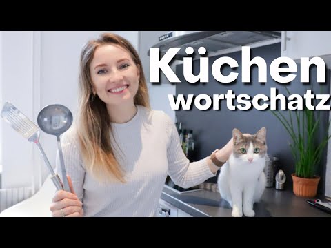 KÜCHENWORTSCHATZ 🍽🥣☕️🍯 mit Natalia und Apollo | Learn German Fast 🇩🇪