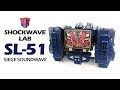 KL變形金剛玩具分享461 Shockwave Lab SL 51 Siege SOUNDWAVE Upgrade Kits 震盪波實驗室 �