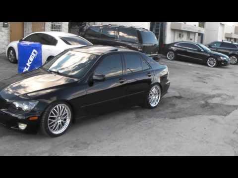 DUBSandTIRES.com 18" Inch TSW Snetterton Staggered Wheels 2004 IS300 Review Miami Hallandale Rims