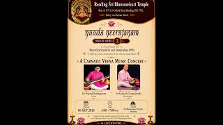 Naada Neerajanam - Carnatic Veena Concert - 06 Sept 2026