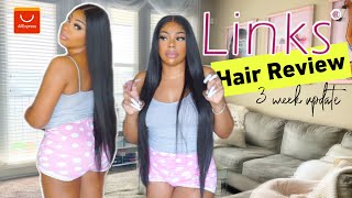 AliExpress x Links Hair Review | 32 in Straight Hair Wig