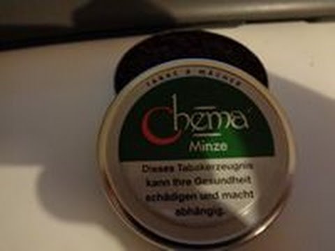 Kautabak Review: Pöschl Chema Minze | Der Deutsche Makla