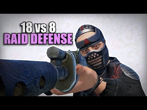 18v8 RAID DEFENSE | Rust Group Survival (1 of 3)