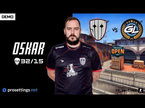 Sinners oskar (32/10/15) vs GamerLegion - de_inferno - 16-9 - POV DEMO & SETTINGS