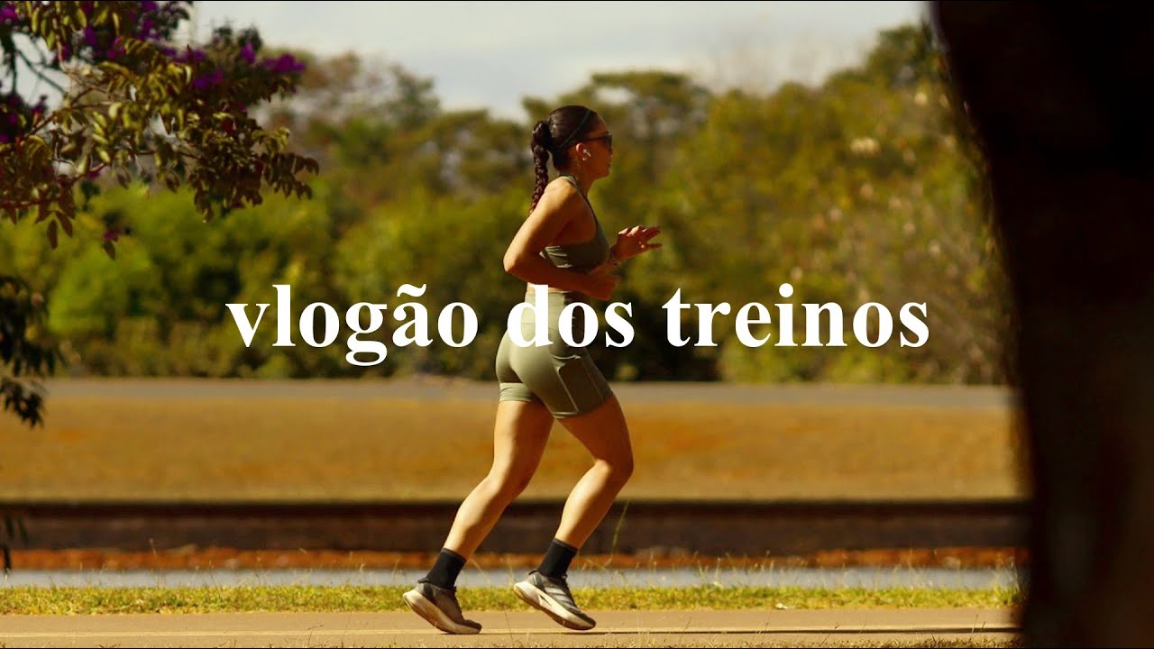 Uma semana de treinos, academia + corrida, minha divisão, mobilidade, corri 26km e rotina 5AM.