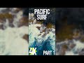 Surf of the Pacific Ocean for Vertical Screens 4K - Scenic Crashing Waves of Hawaii - Episode 1