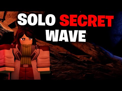 Soloing Secret/Hidden Wave - Roblox Tower Defense X