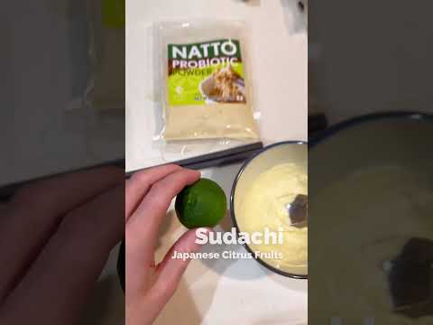 Mayonnaise with Freeze-Dried Natto Powder and Grilled Fish