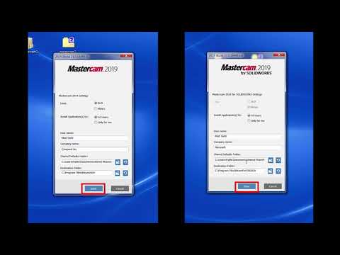 Mastercam 2019 Install