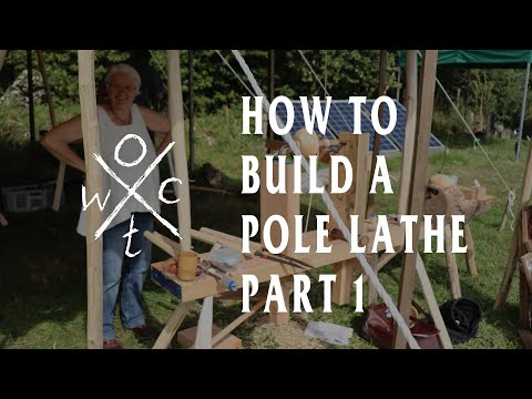 How To Build A Pole Lathe : Part 1