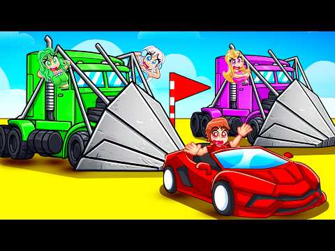 1v1 Race With 3 SABOTAGERS In GTA 5...